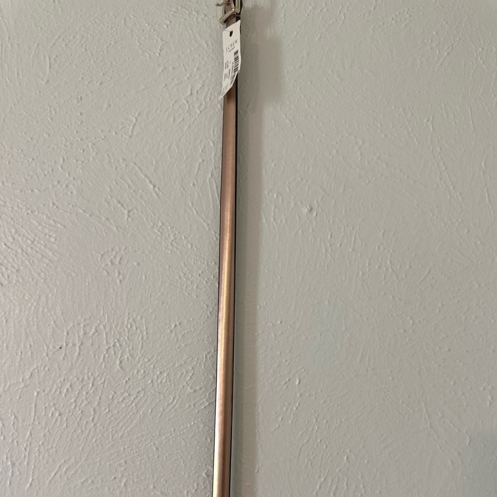 NWT! J. Crew bronze skinny belt​​​​